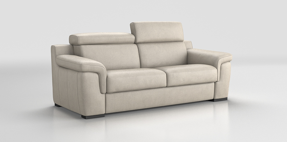 Mesolino - 3 seater sofa bed large armrest